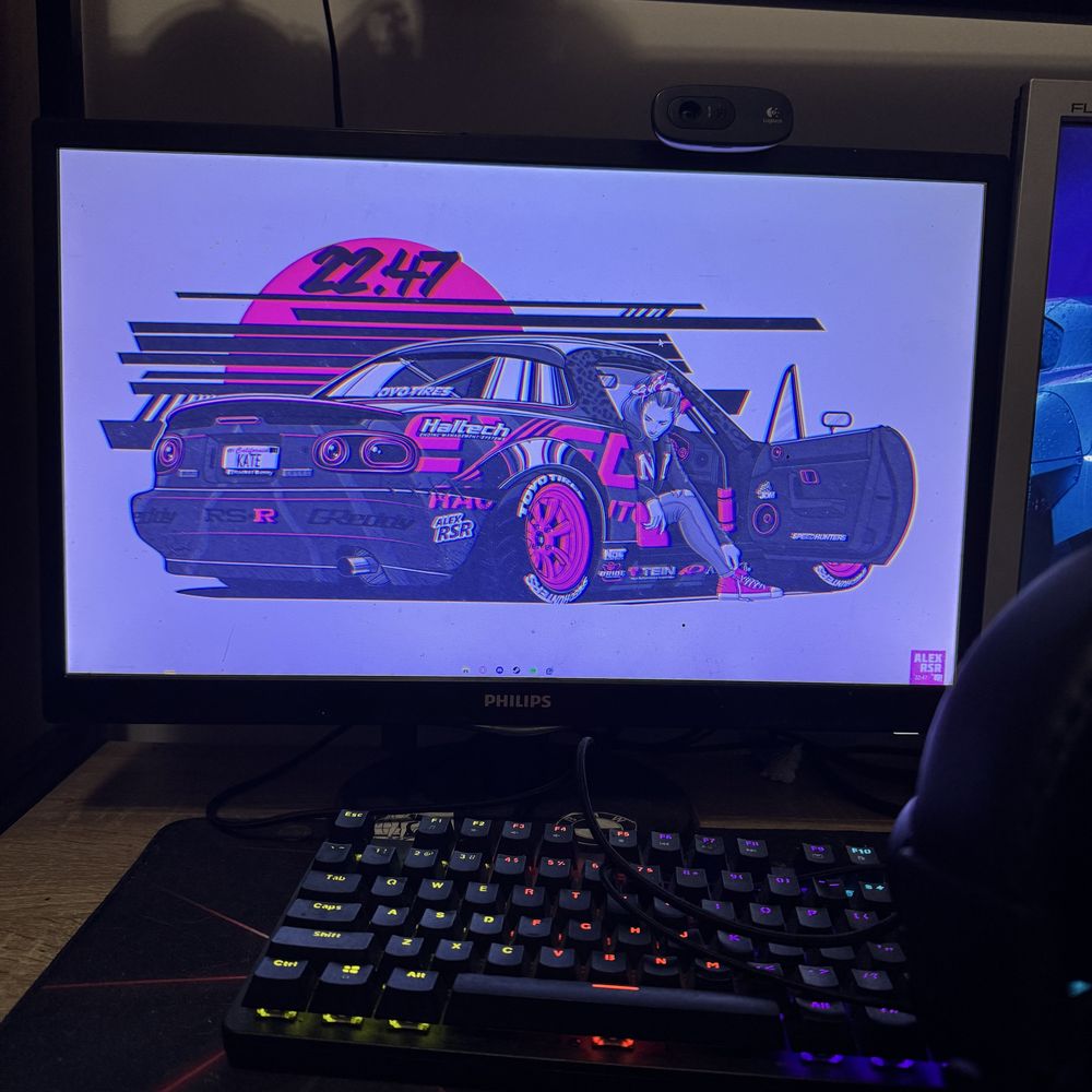 Gaming PC i5 gtx1060, 2 monitory, mysza, mikrofon, słuchawki, klawitur