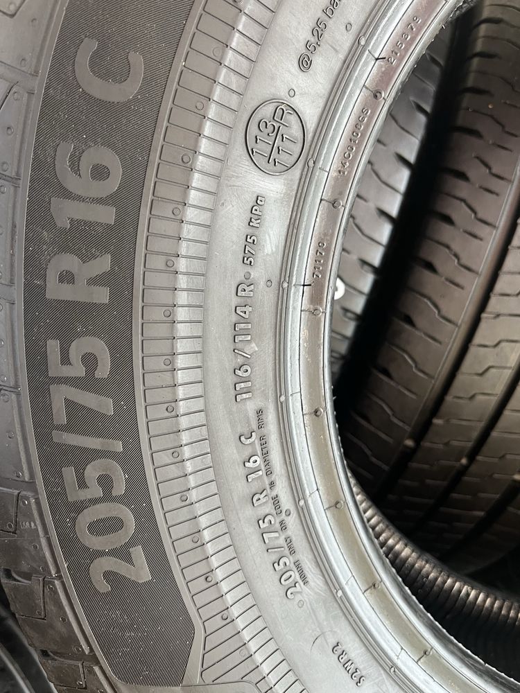 4szt. 205/75/16C Continental VanContact Eco 2021rok .