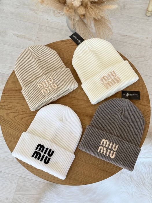 Шапка жіноча бренд miu miu
