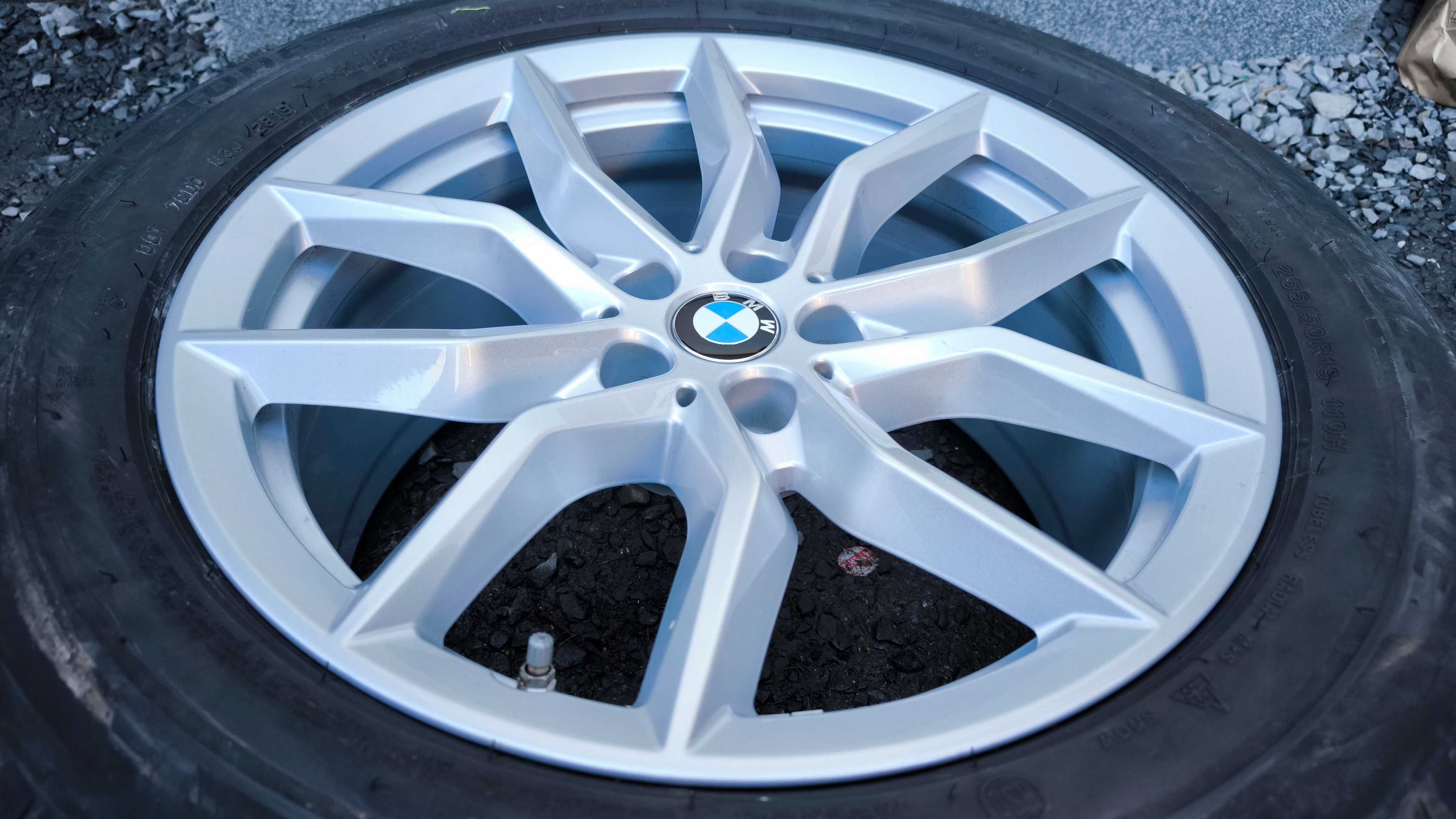 Koła BMW X5 G05 X6 G06 X3 G01 X4 G02 19 cali 5x112 ET38 Opony 265/50