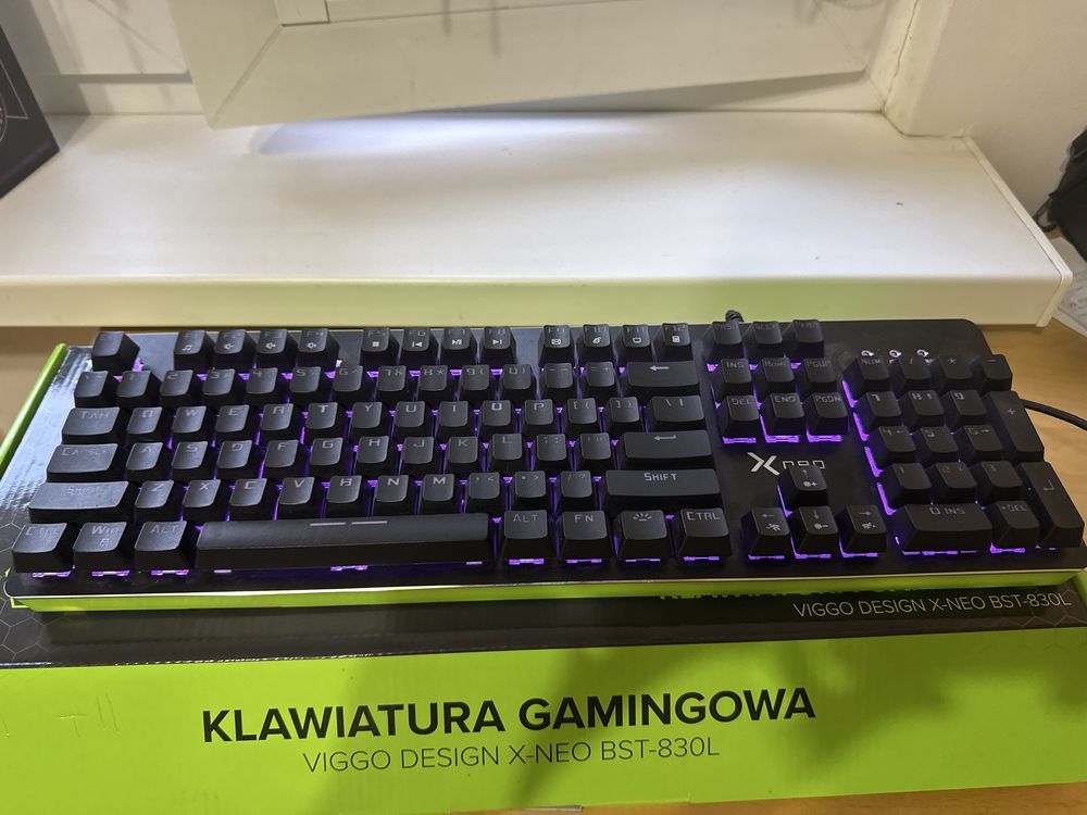 Klawiatura gamingowa Viggo Design X-Neo BST-830L