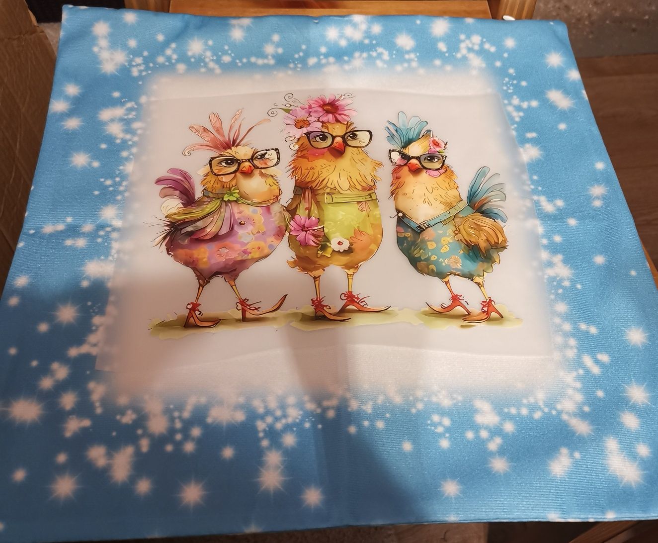 Poduszka dekoracyjna kura, pies, kot, jednorożec, krowa, elfka...