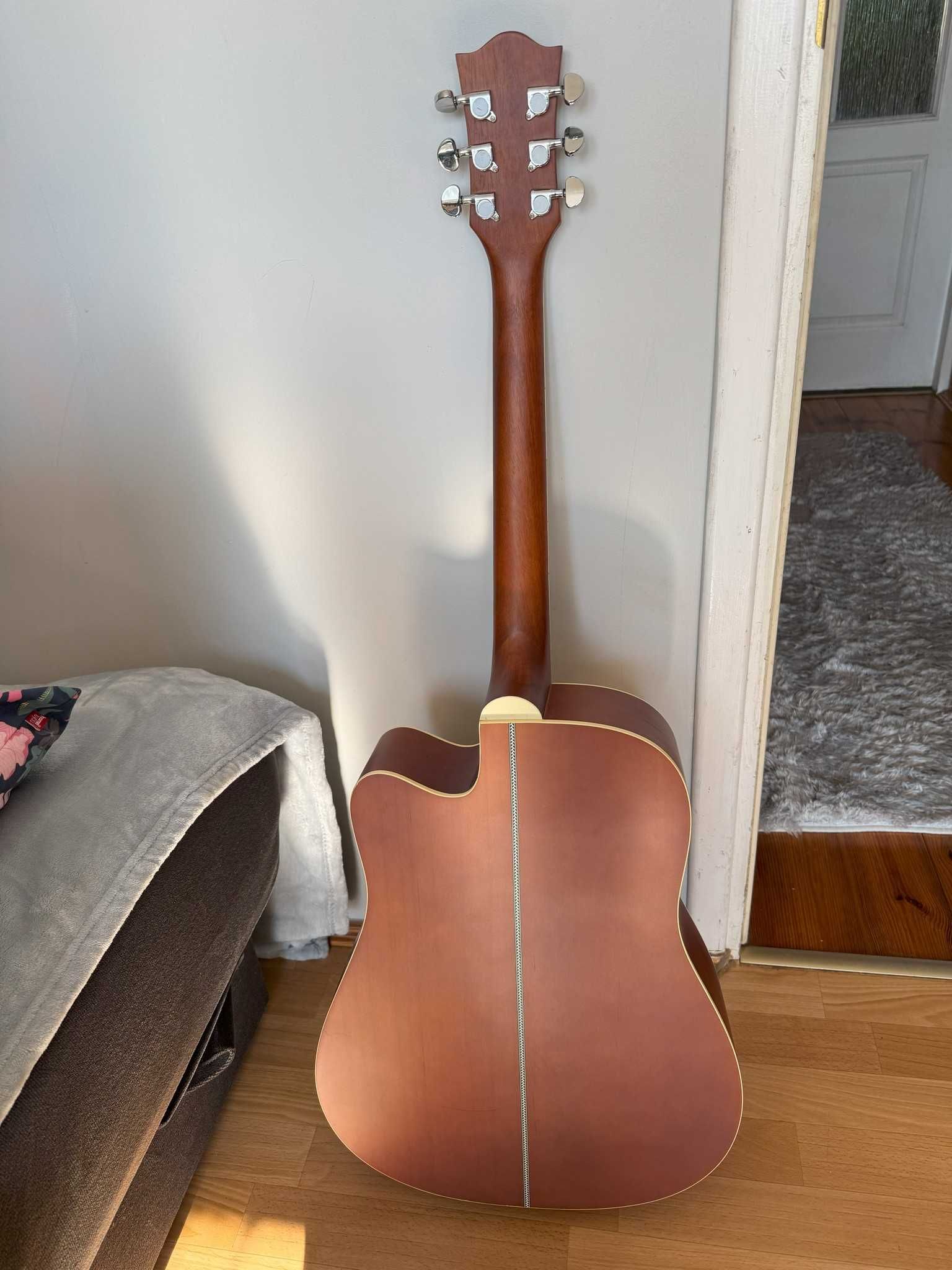 Gitara akustyczna Ariana L806 + pokrowiec | Stan idealny