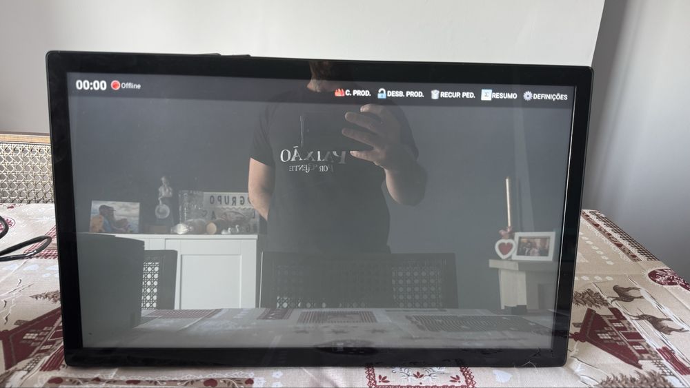POS completo, impressora, gaveta, monitor touch de pedidos