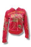 Vintage Velour Y2K Christian Audigier Ed Hardy Affliction Hoodie Bluza