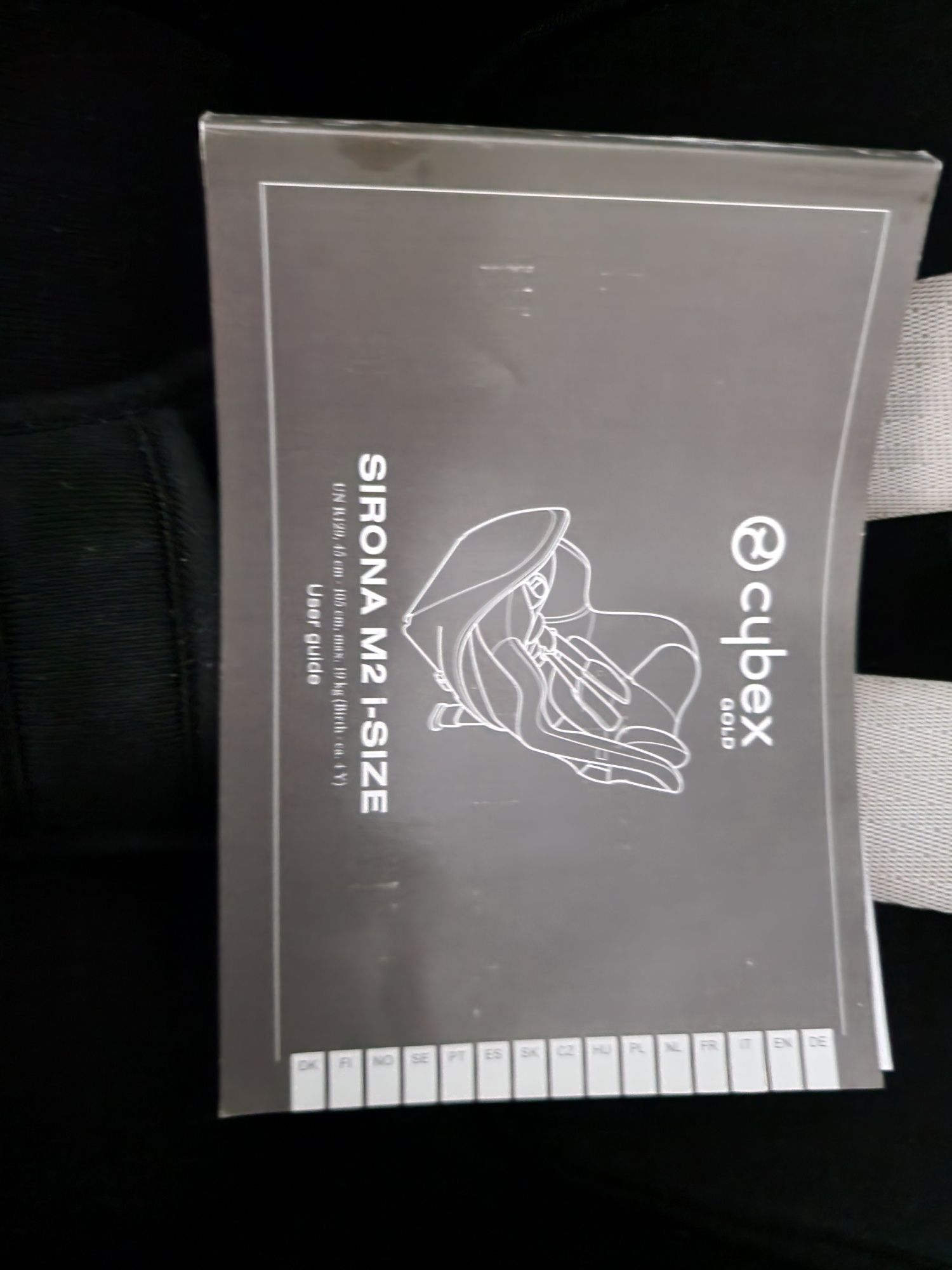 Fotelik samochodowy Cybex Sirona M2 I size 45-105 cm na bazę po Aton