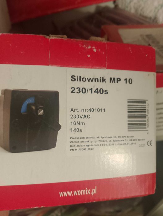 Siłownik womix mp 10 nowy