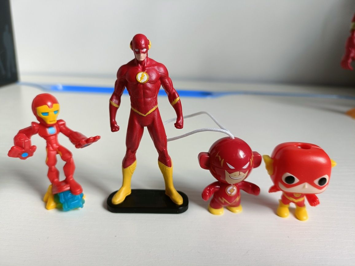 Zestaw figurek Iron Man Flash Kapitan Ameryka