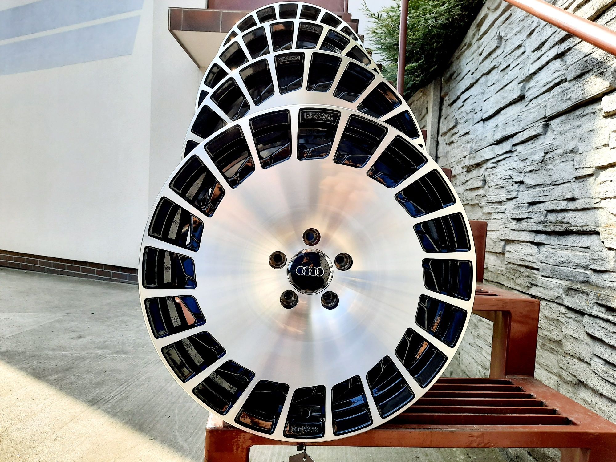 Alufelgi NOWE 19 AUDI 5x112 A3 A4 B5 B6 B7 A6 C5 C6 Q3 TT KESKIN KT23