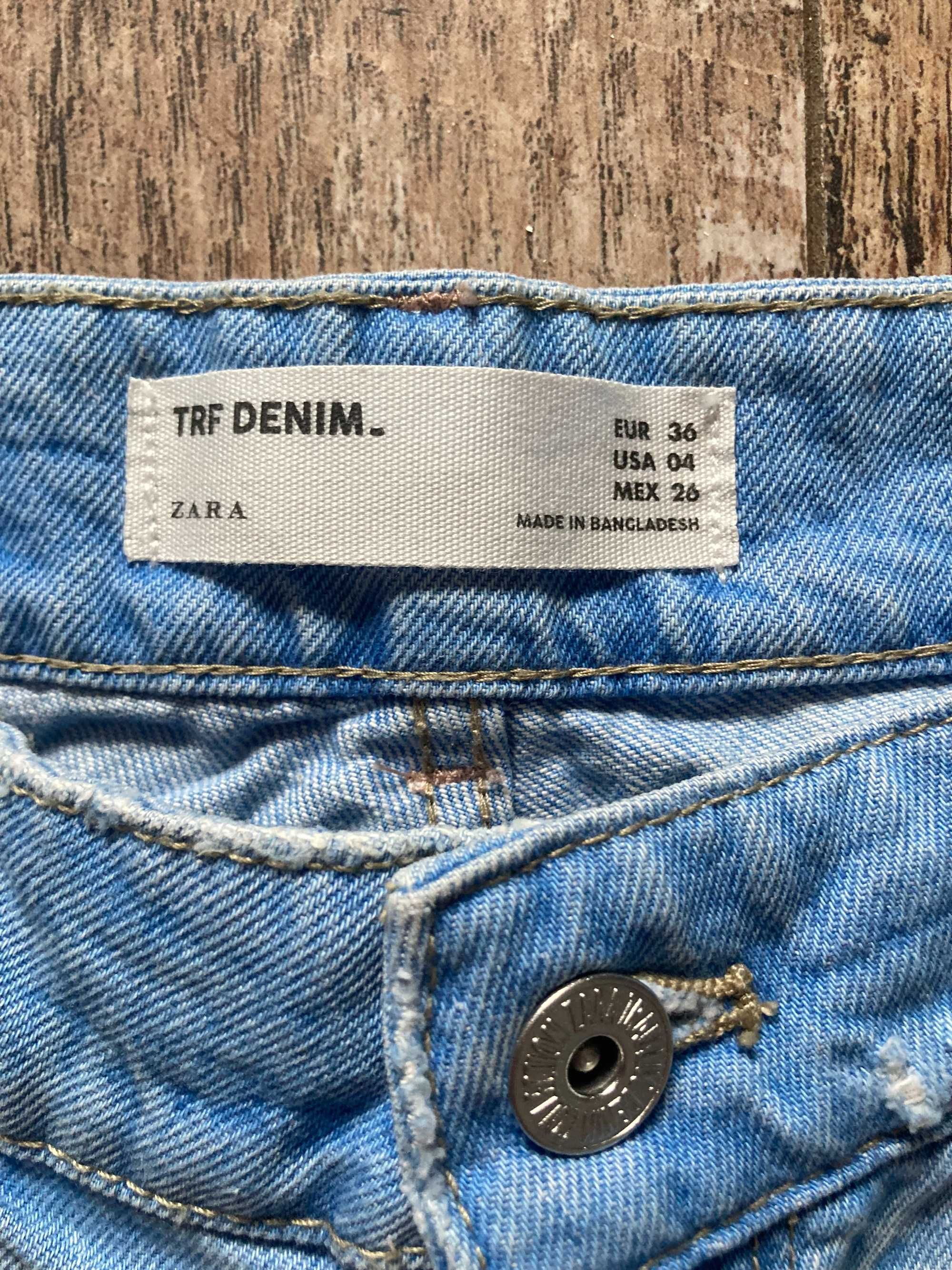 Джинсовые шорты Zara