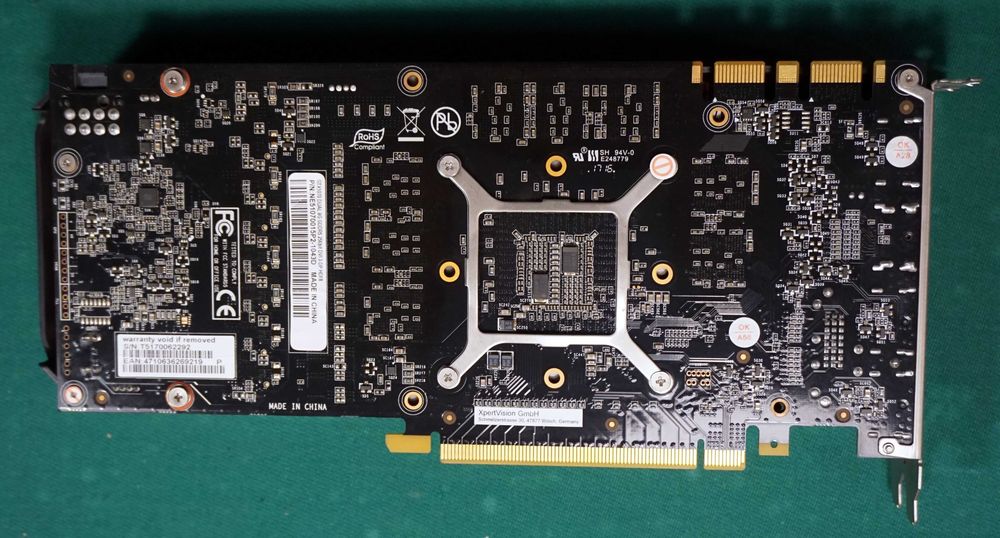 Używany Palit 1070 gtx, #62292 c- oba fany do wymiany