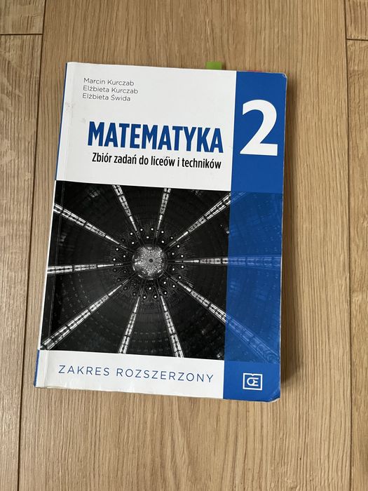 podręcznik matematyka 2 zbiór zadań zakres rozszerzony Kurczab