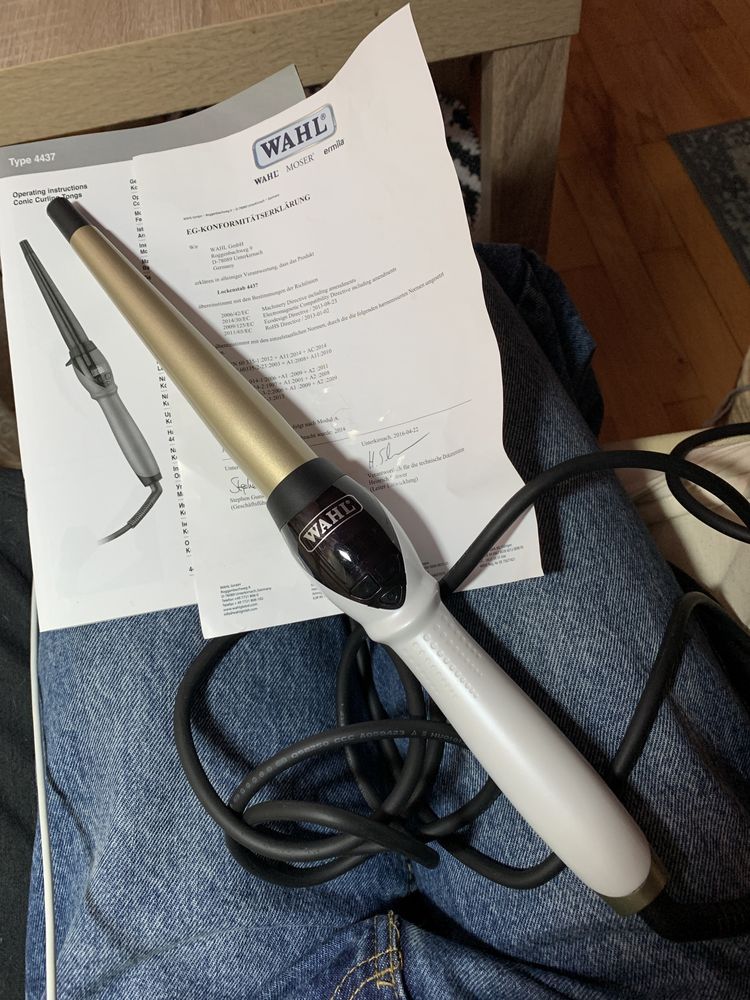 Плойка wahl conic curling tongs