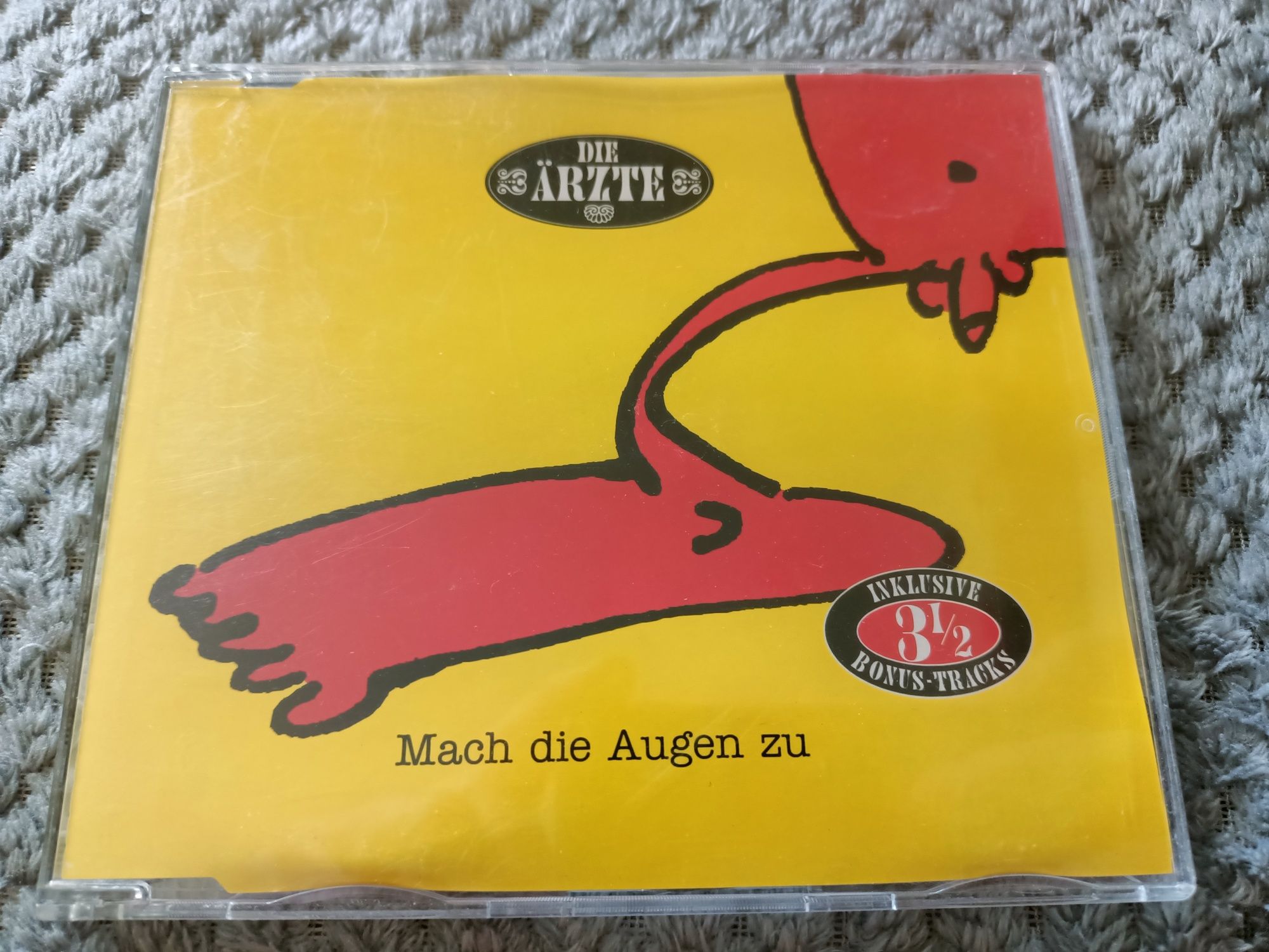 Die Ärzte - Mach Die Augen Zu (CD, Maxi)(vg+)
