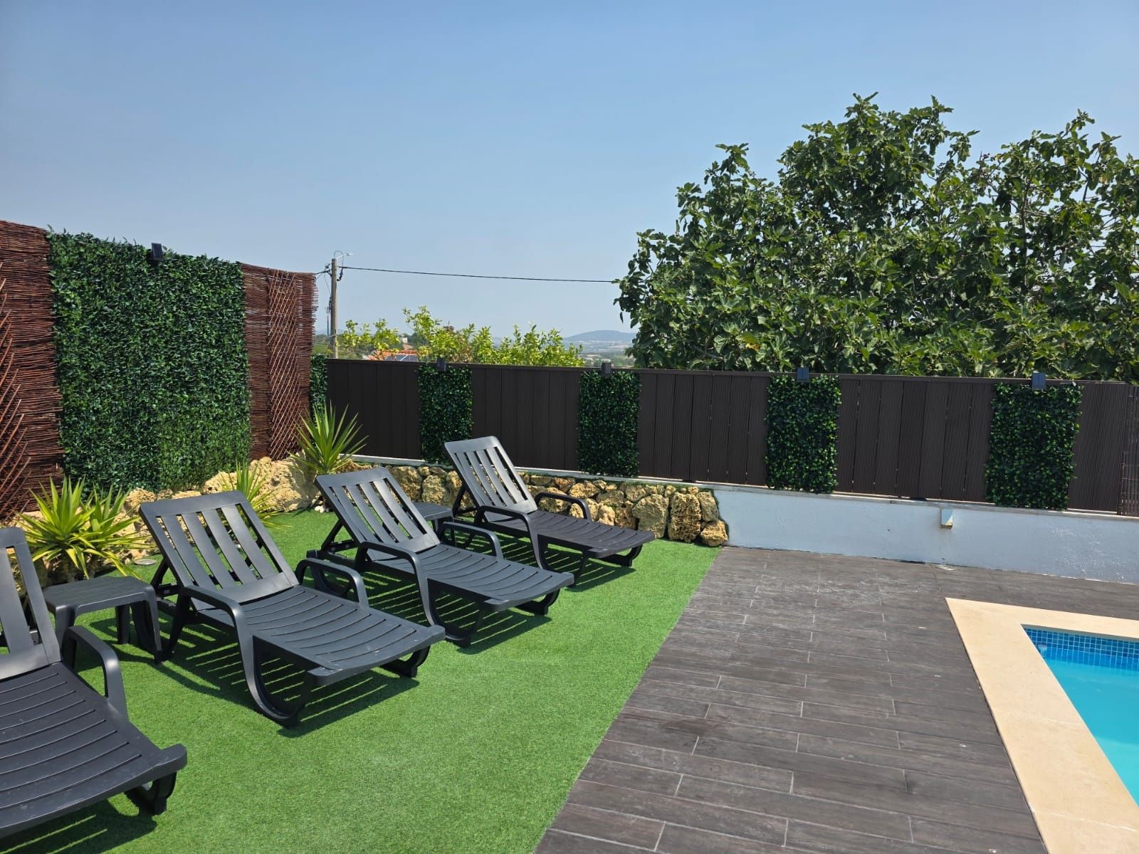Espaço exterior para eventos