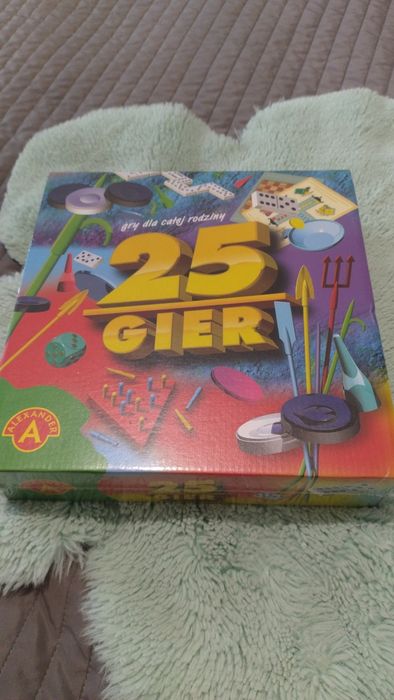 25 gier planszowych zafoliowane