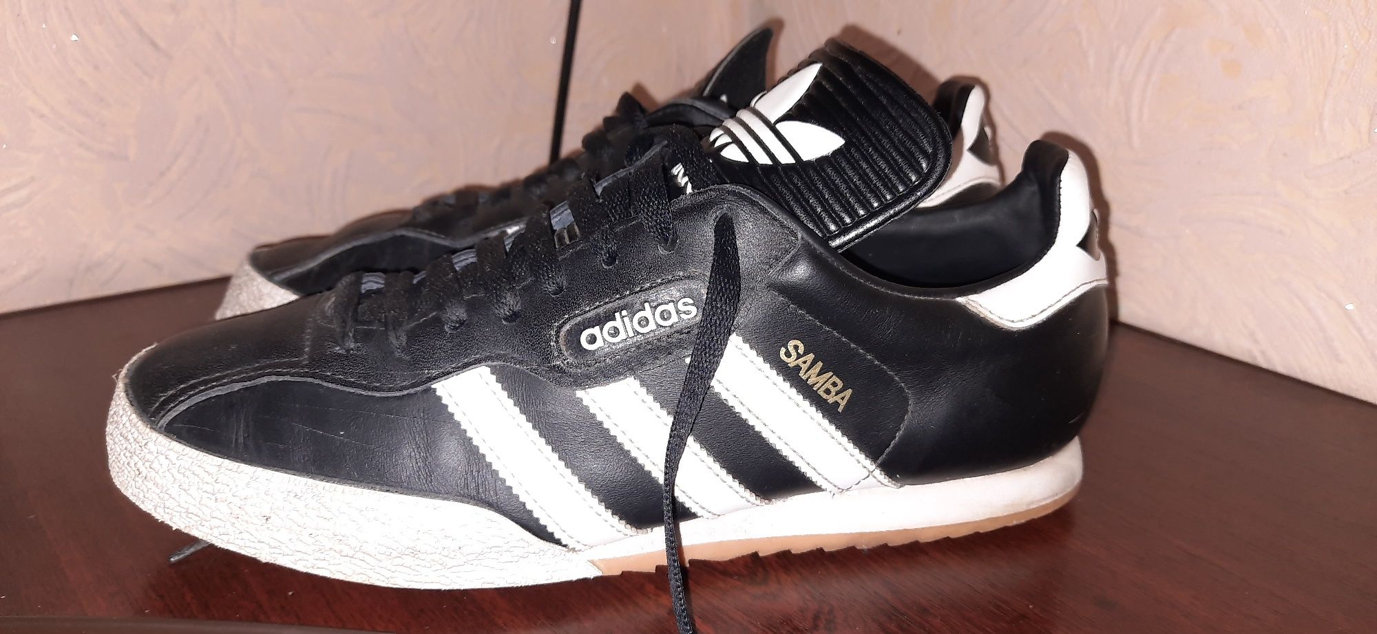 Кроссовки кожанные Adidas