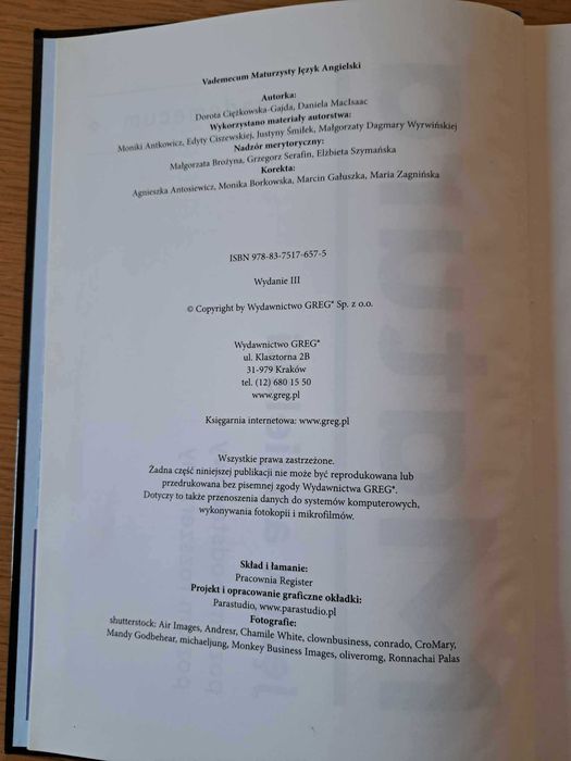 Vademecum. Matura. Język angielski