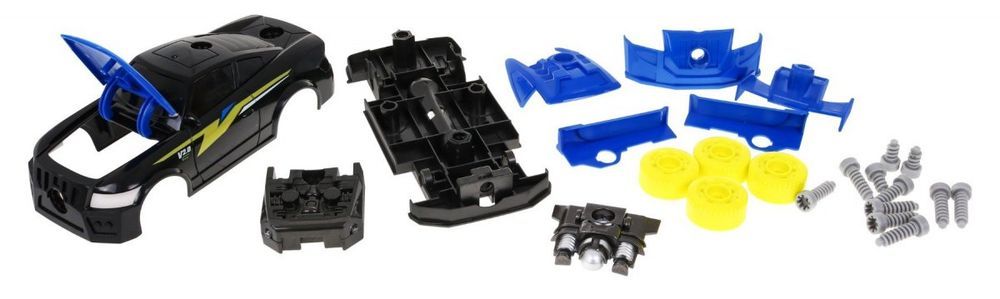 Składane Autka Sportowe 2W1 Dla Dzieci 3+ Wkrętarka Elektryczna + Śrub