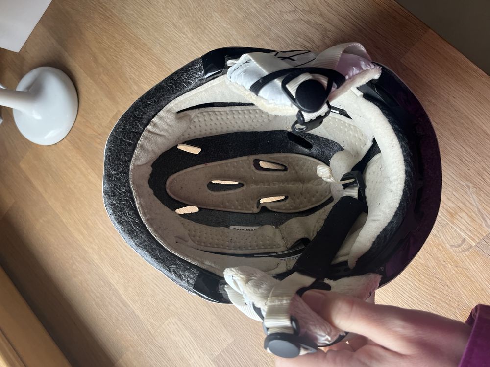 Zestaw kask Salomon Pearl i gogle Scott