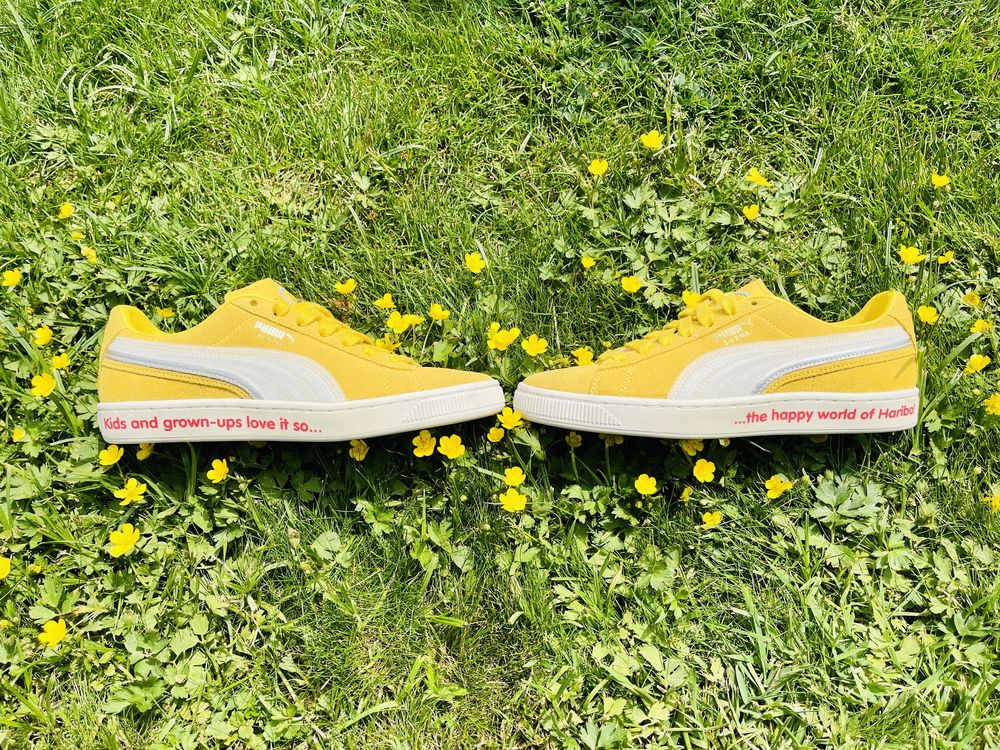 Кроссовки Puma x Haribo Suede Triplex Yellow