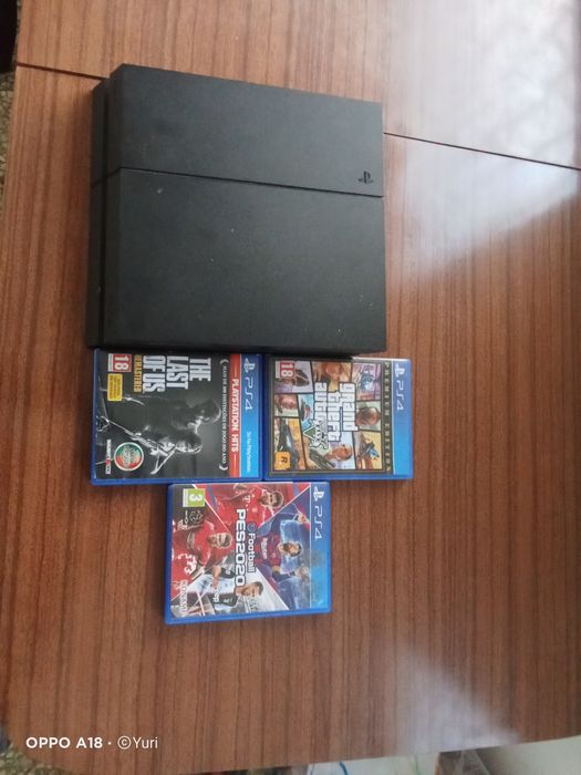 Ps4 Normal com 4 novos jogos