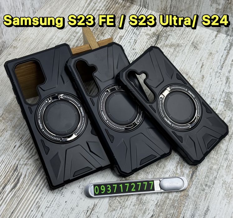 Чехол Wave Iron MagSafe на Samsung S23 FE/ S23 Ultra/ S24 Чохол
