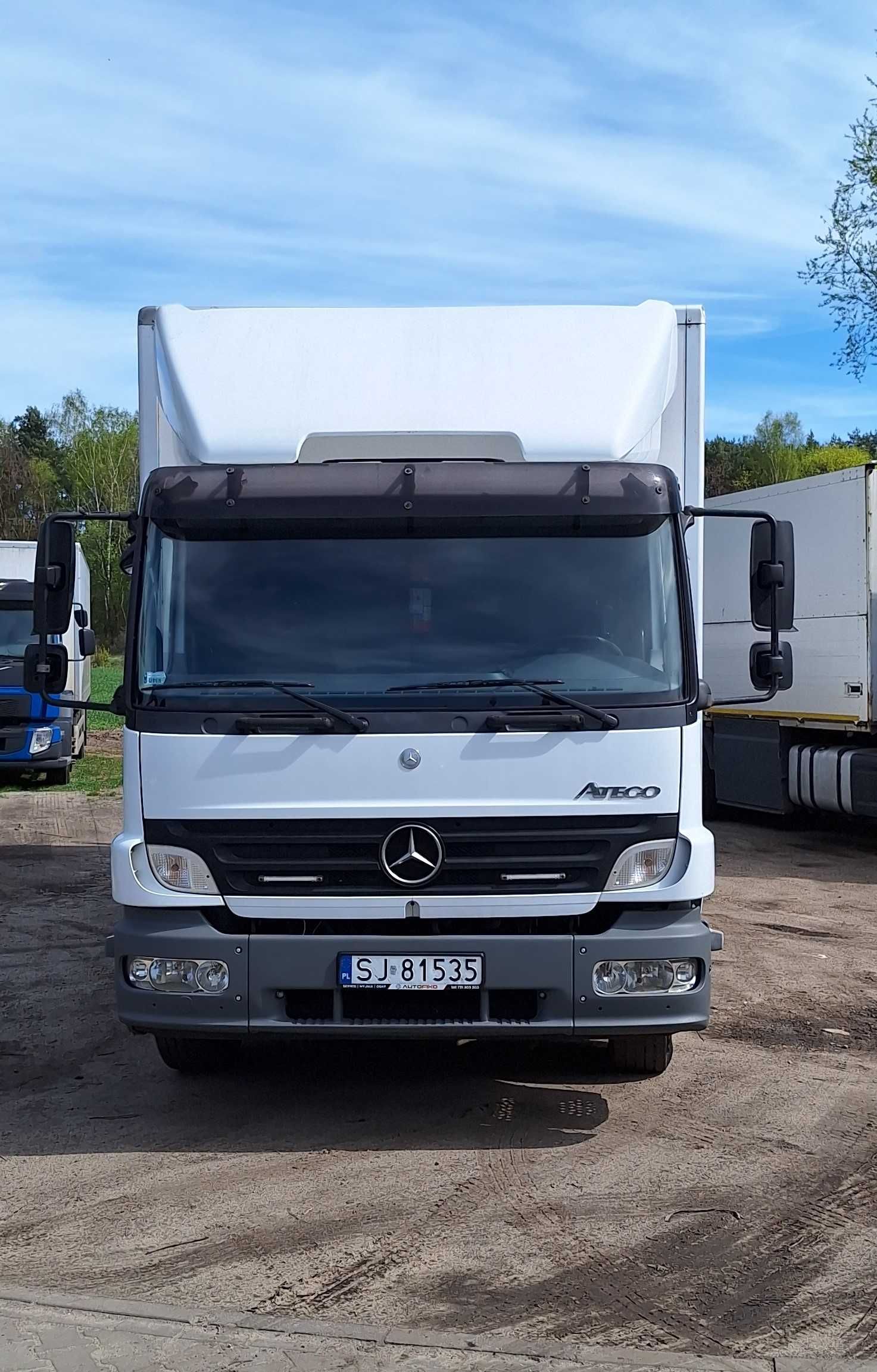 Samochód ciężarowy Mercedes Benz Atego Izoterma 18 EPAL