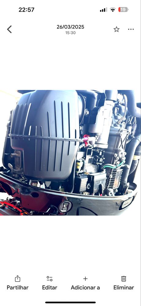 Motor  fora borda Suzuki 140 Hp