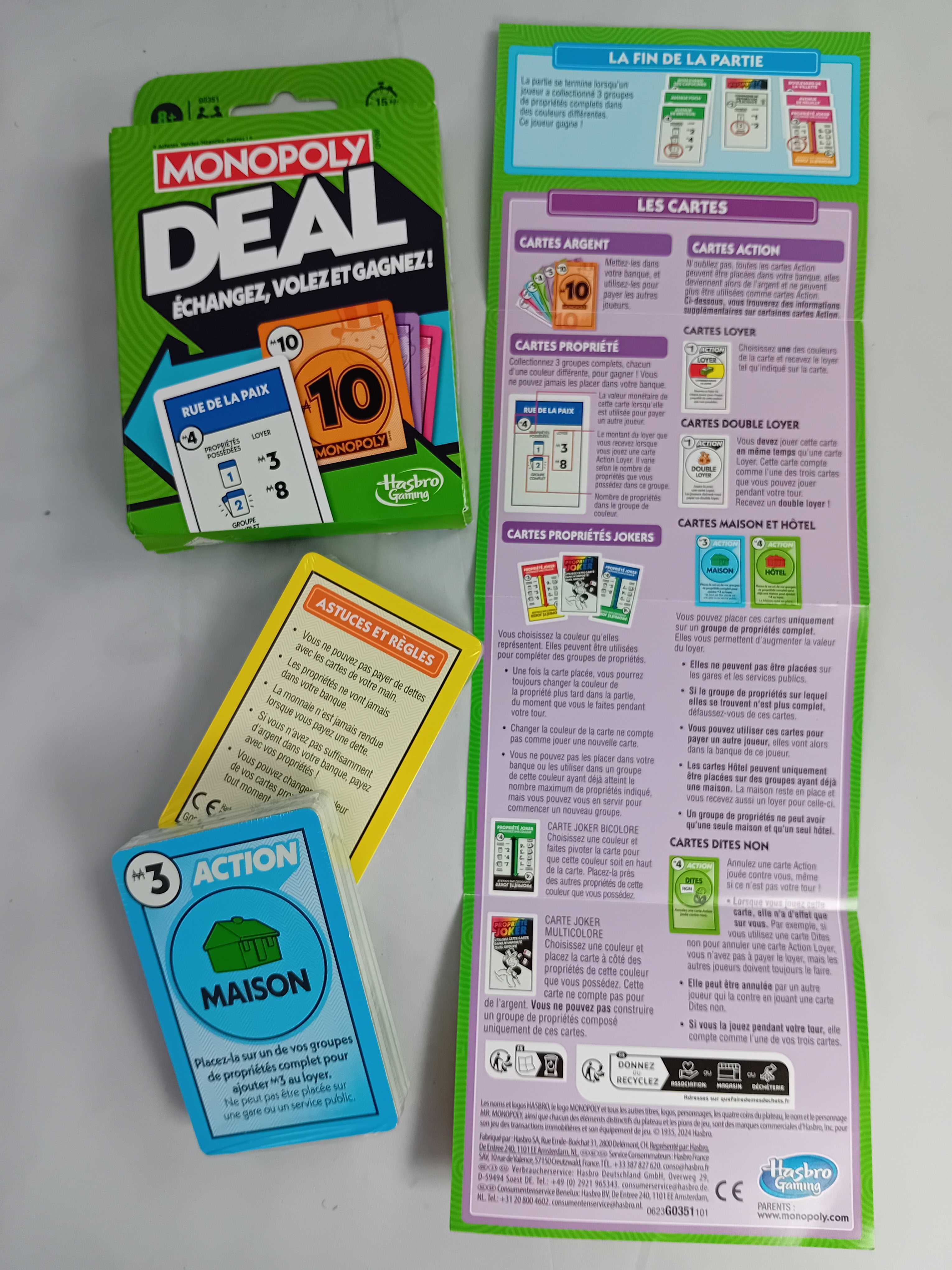 Monopoly Deal (wersja francuska)
