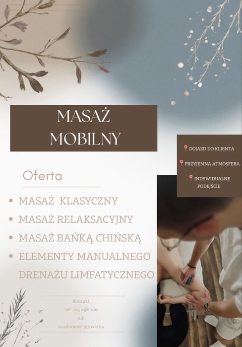 Mobilny masażysta Opole