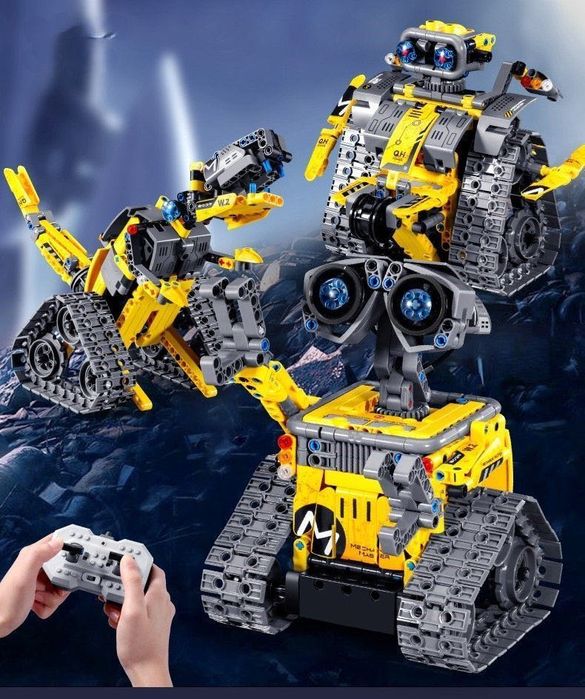 Конструктор на радіокеруванні Mechanical Wall-e 3в1.Робот ВАЛЛІ