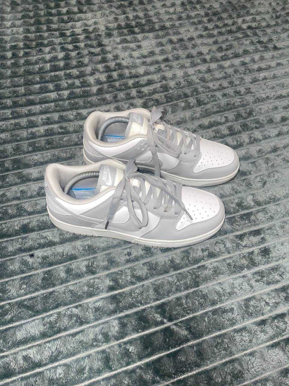 Кросівки чоловічі Nike Dunk Low Grey White / Dunk / Данки сірі