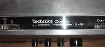 Gira Discos Techincs SL-Q3 caixa metal polido