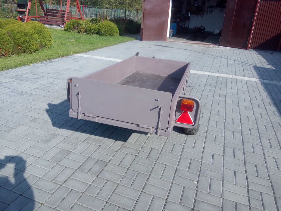 Przyczepka do traktorka kosiarki lub quada