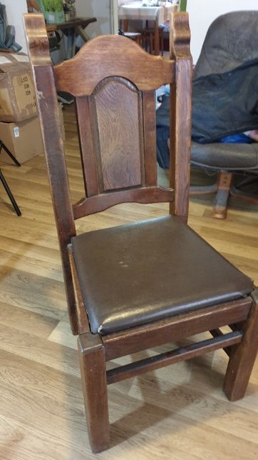 M709 Krzesło drewniane stare