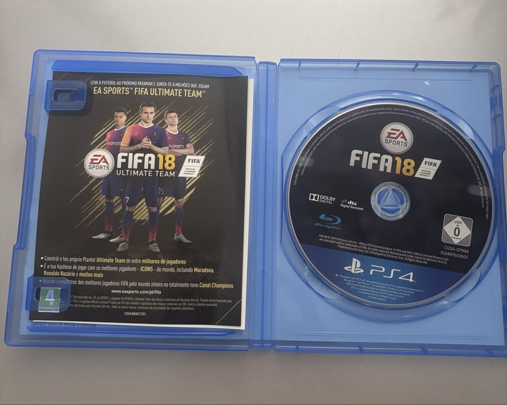Jogo PS4.