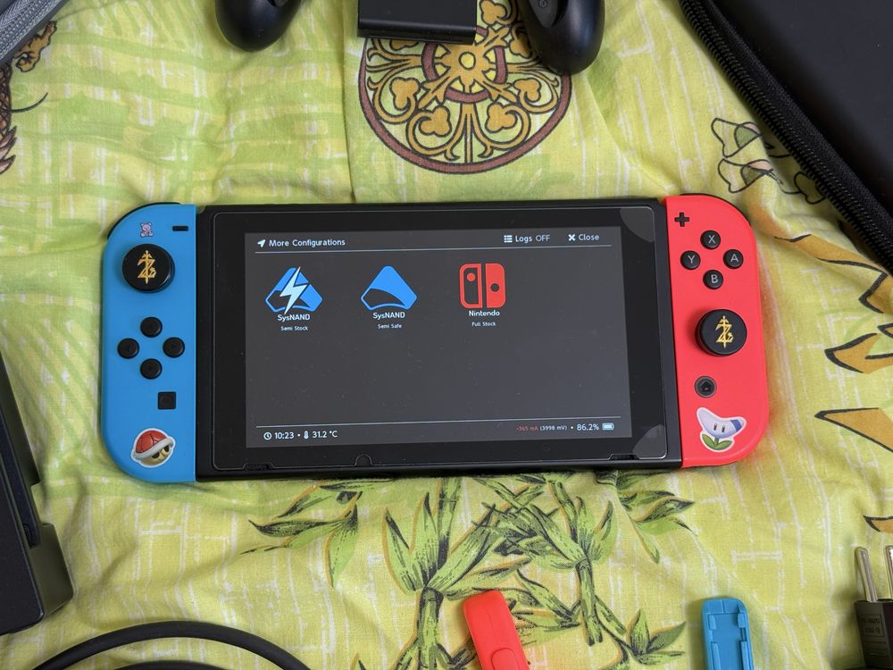 Nintendo Switch v2 безліч ігор 256+32gb