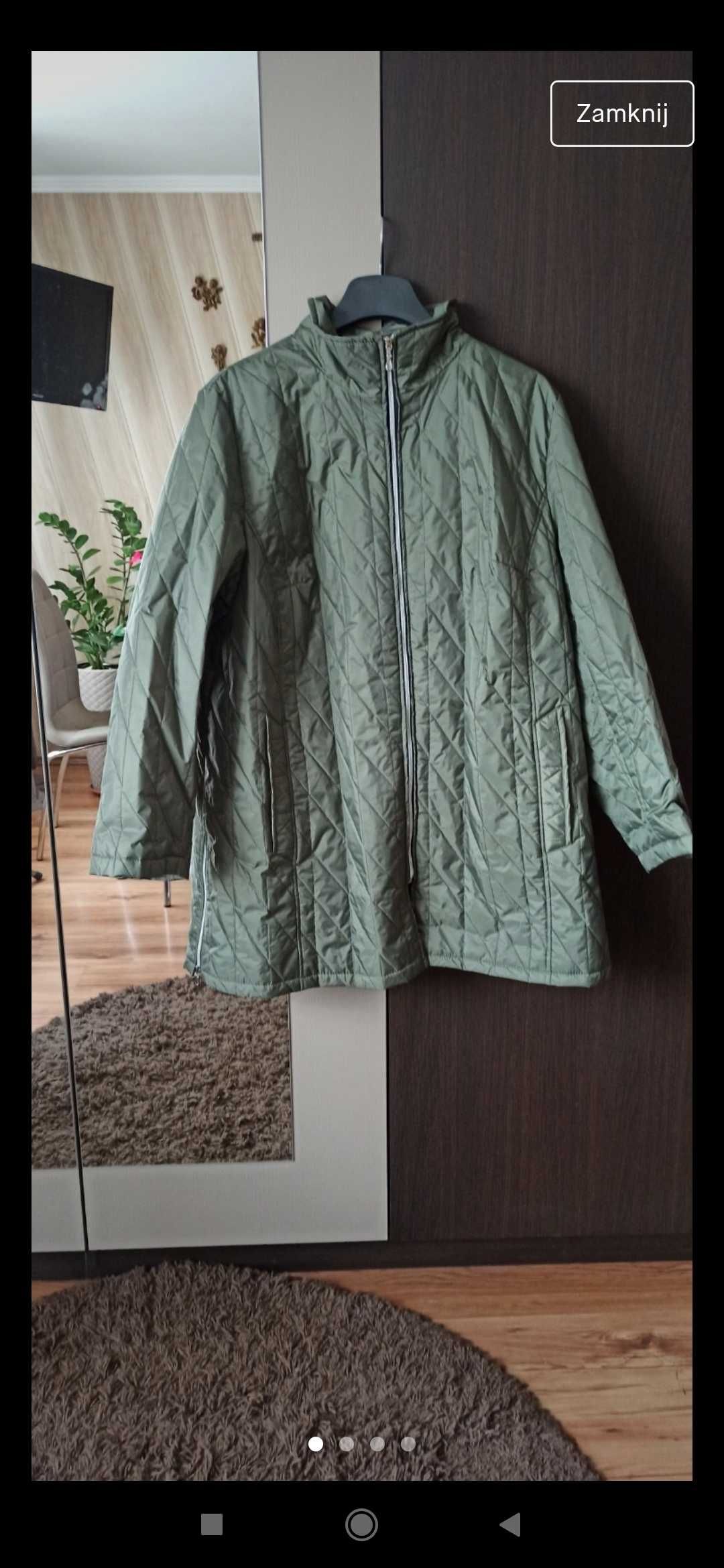 Kurtka szyta na zamówienie nowa.