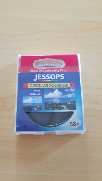 Filtro Circular Polarizador Jessops 58mm