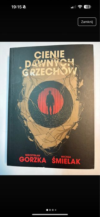 Kryminał Cienie dawnych grzechów Gorzka, Śmielak barwione brzegi