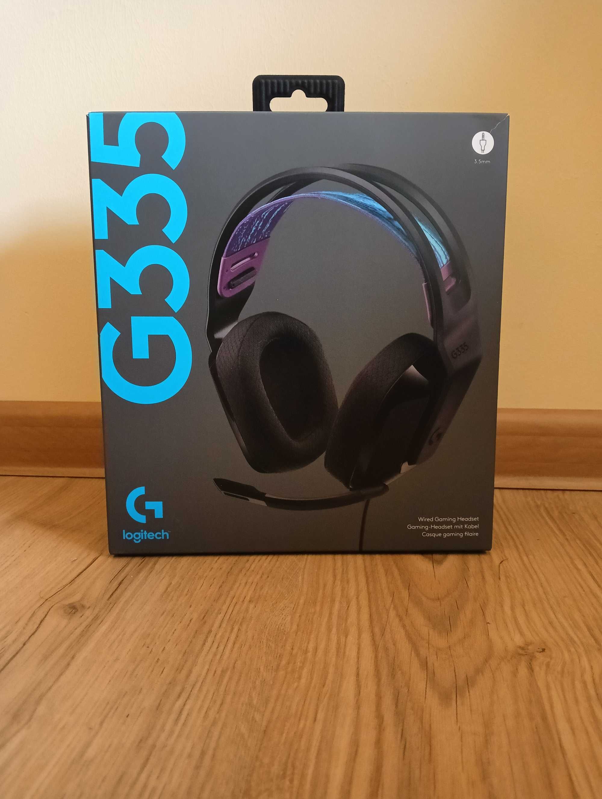 Słuchawki LOGITECH G335 Czarny