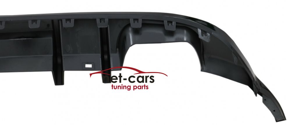 Dyfuzor dokładka zderzaka tył VW GOLF 7.5 17- HB R-line czarny połysk