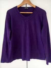 Sweter fioletowy damski rozm XL