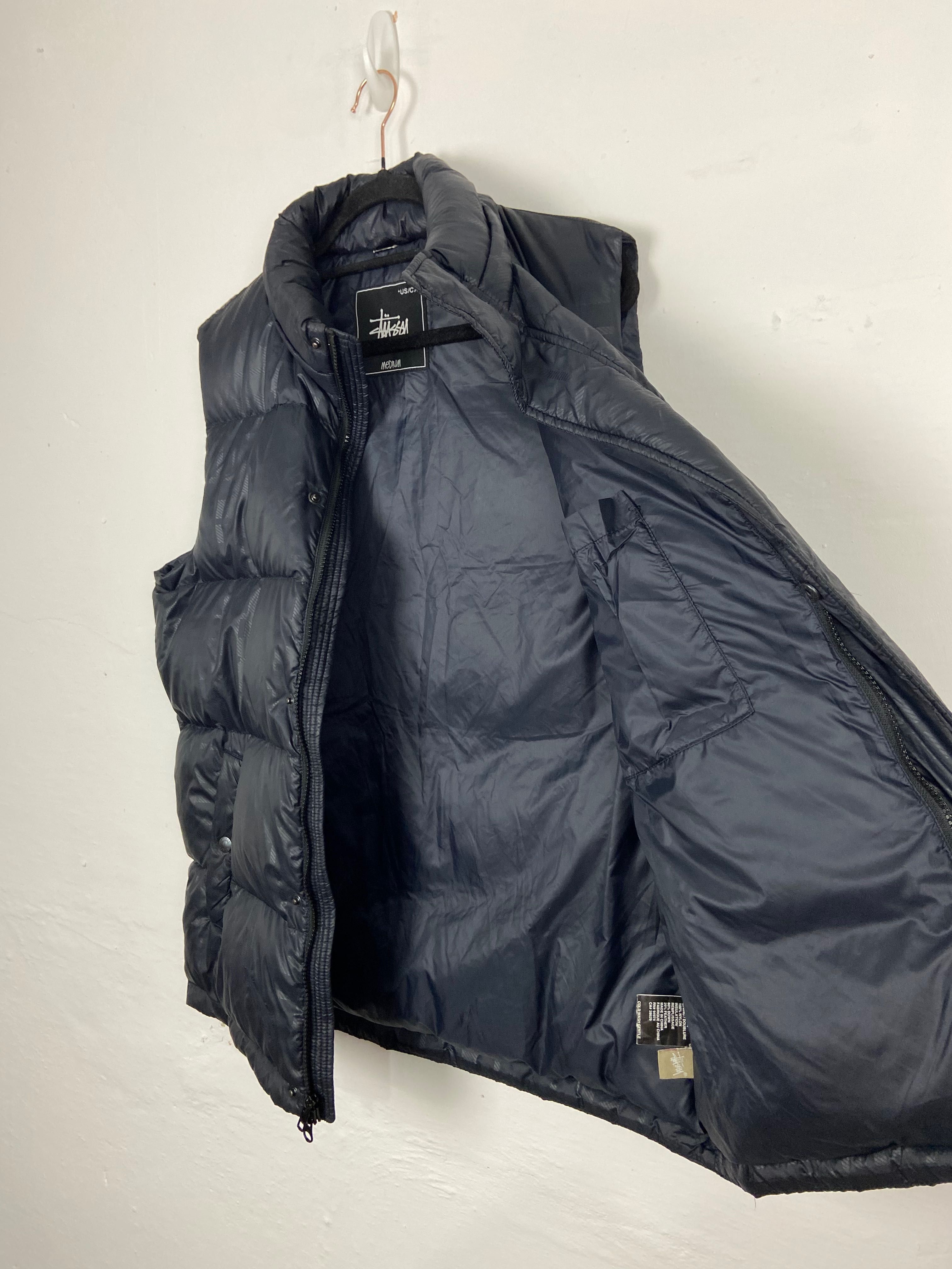 Męska kamizelka Stussy, Bezrękawnik Workgear Vest Jacket , 80% puch
