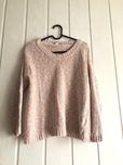 Pudrowo różowy sweter Orsay M/L