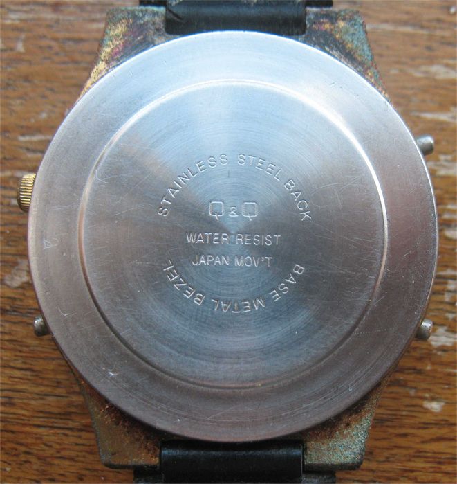 Vintage Q&Q - Alarm-Chrono - Analógico e Digital