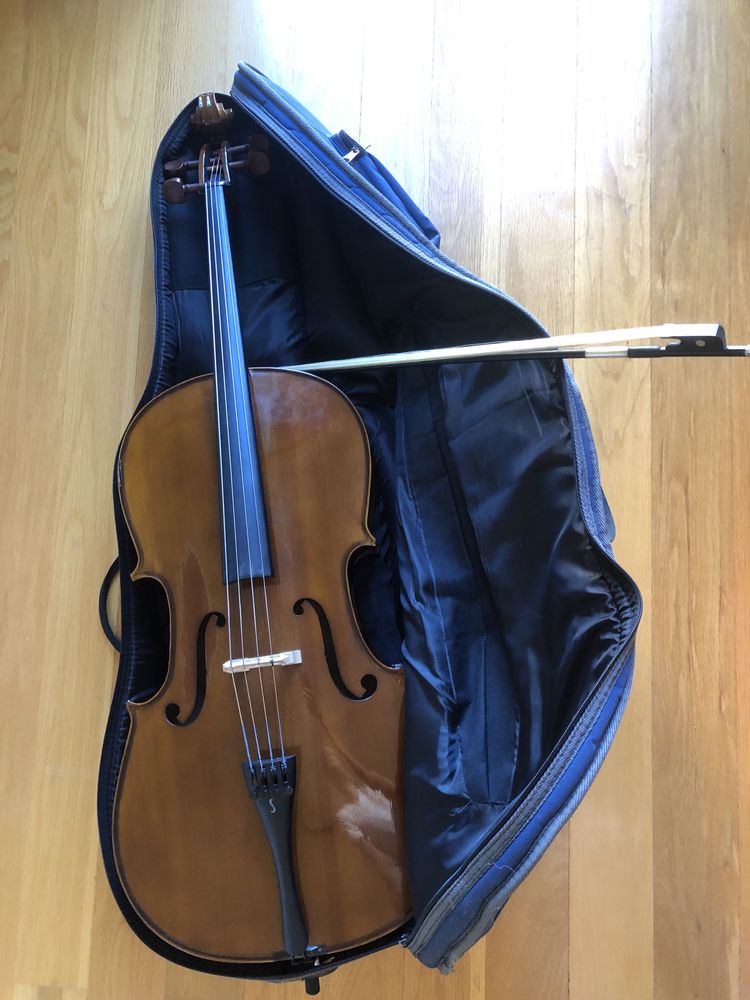 Violoncelo Stentor 3/4 em excelente estado