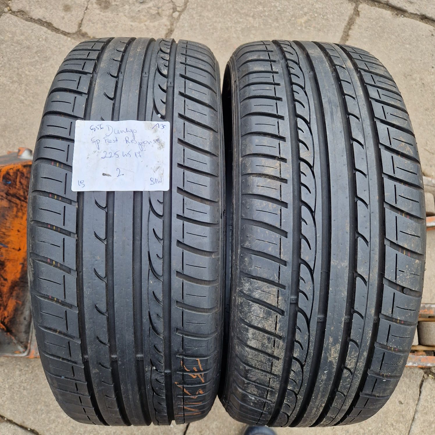 225/45/17 225/45R17 Dunlop 2019 lato