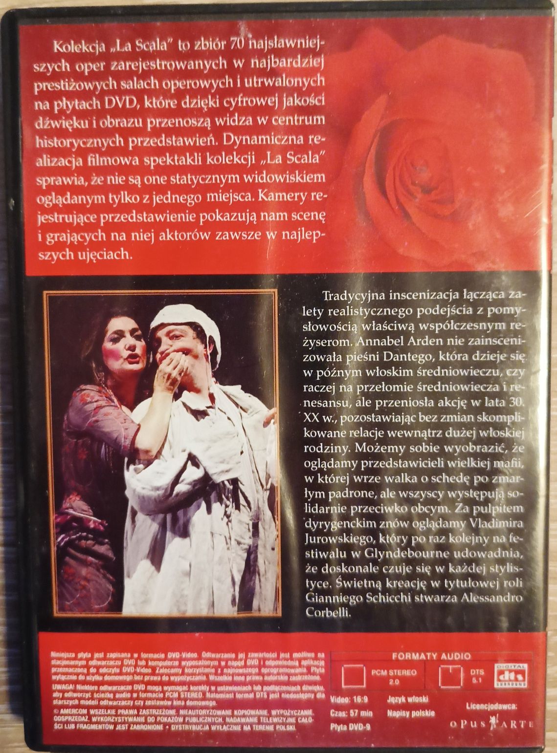 Gianni Schicchi DVD Opera